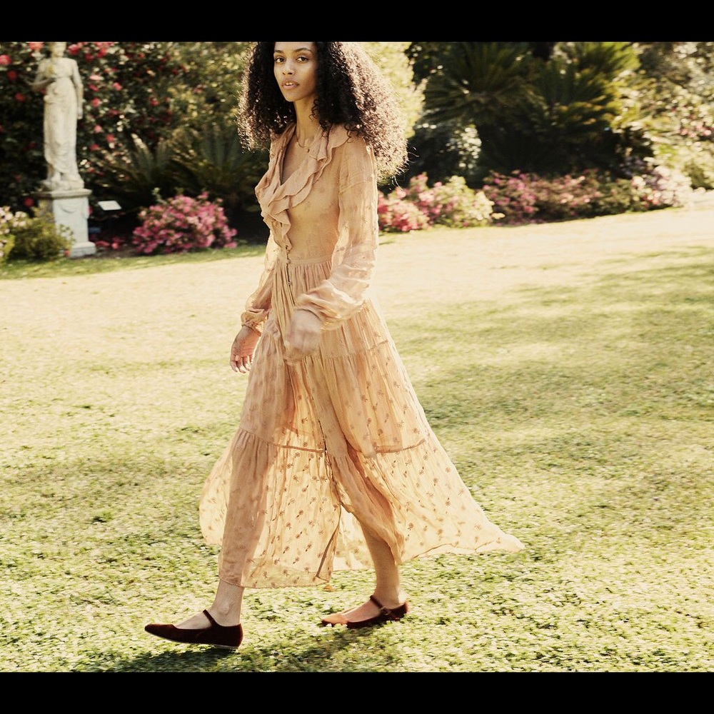 Doen Faye Dress in Adobe